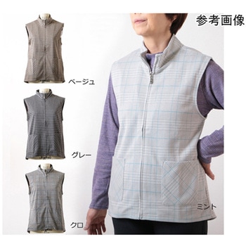 前開きファスナースタンドベスト 16032-0シリーズ プランシャン