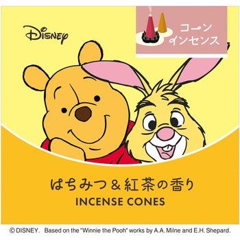 ディズニーインセンス コーン リラックス&ビジー! はちみつ&紅茶の香り 日本香堂