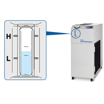 サーモチラー レーザ用小型デュアル/ベーシックタイプ HRLEシリーズ 水冷冷凍式