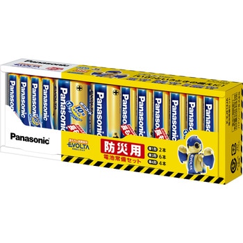 EVOLTA アルカリ乾電池単1形・単3形・単4形セット Panasonic(パナソニック)