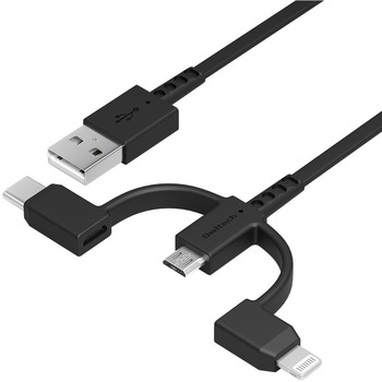 軽量コンパクトな巻き取り式3in1マルチケーブル - OWLTECH(オウルテック)
