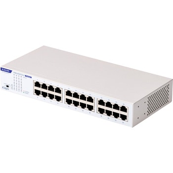 スイッチングハブ 1Gbps アンマネージ 金属筐体 電源内蔵 静音ファンレス 省エネ(IEEE 802.3az) エレコム