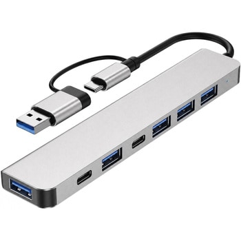 7in1 USBハブ デュアルポート (USB-A・USB-C) ZATTA