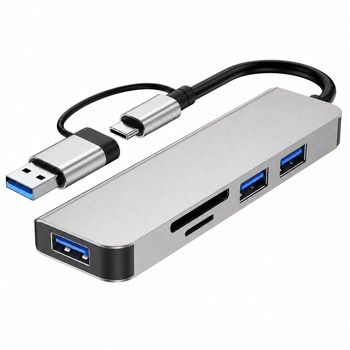 5in1 USBハブ デュアルポート (USB-A・USB-C) ZATTA