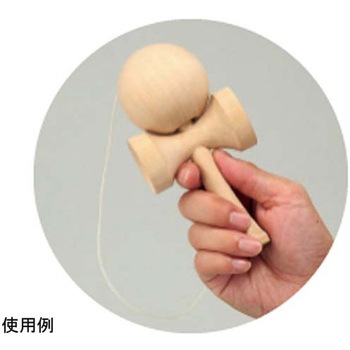 けん玉・竹製水鉄砲・コマ4点セット アーテック