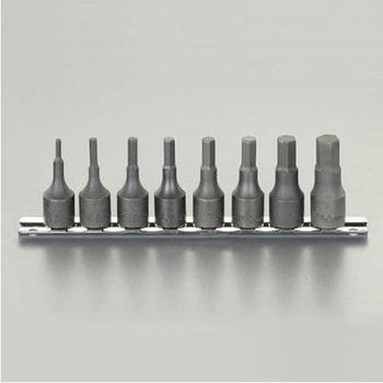 3/8"DRx 3mm/12mm [INHEX]ビットソケット - エスコ