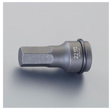 3/4"DRx22mm [HEX]インパクトビットソケット エスコ