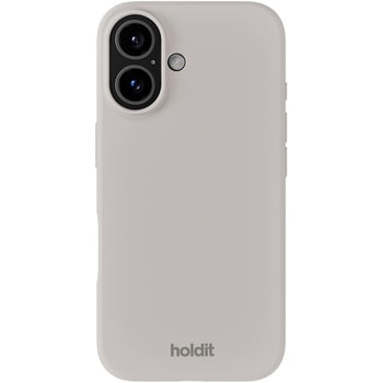 ソフトタッチシリコーンケース iPhone16用 Holdit