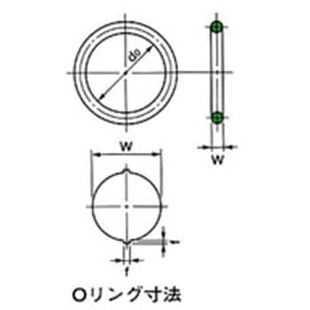 Oリング・シリコン J I S OR型