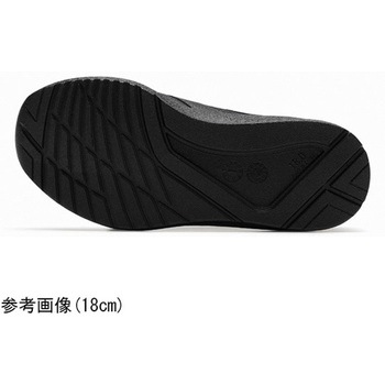 子供用防水シューズ ランランRAIN ブラック 丸五