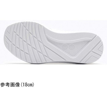 子供用防水シューズ ランランRAIN ホワイト 丸五