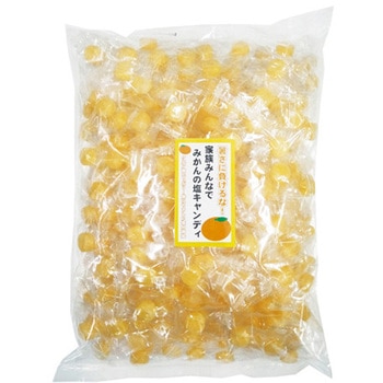 みかん塩飴 1kg 約320粒 ふみこ農園