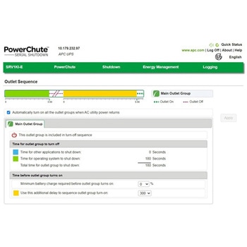 PowerChute Serial Shutdown for Business SSPCSSWシリーズ シュナイダーエレクトリック