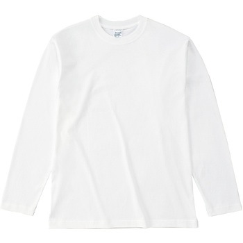 オープンエンド マックスウェイトロングスリーブTシャツ(リブ無) フェリック