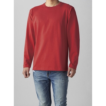 オープンエンド マックスウェイトロングスリーブTシャツ(リブ無) フェリック