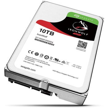 ST10000VN0004 内蔵ハードディスク 3.5インチ IronWolf 1台 SEAGATE