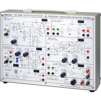 ITF-204B 周波数変・復調実習装置 岩崎通信機(IWATSU)