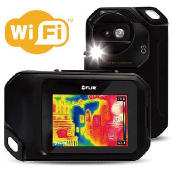 FLIR C3〈72003-0303〉 赤外線サーモグラフィ 1式 Flir(フリアー