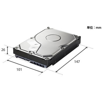 3.5インチ HDD 4TB 5400rpm BarraCuda ハードディスク