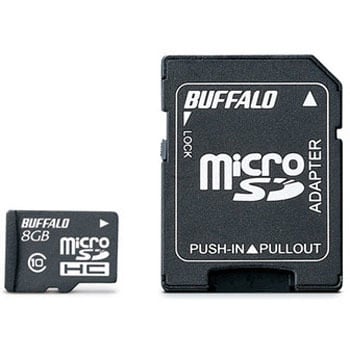 RMSD-32GC10AB Class10 microSDHCカード SD変換アダプター付 1台 BUFFALO(バッファロー) 【通販モノタロウ】