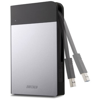 ICカード対応MILスペック 耐衝撃ボディー防雨防塵ポータブルHDD BUFFALO(バッファロー)
