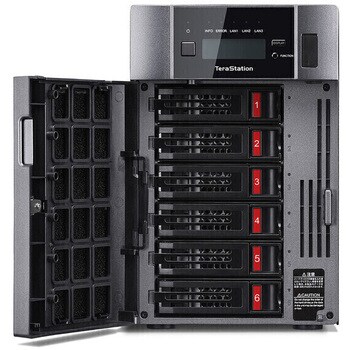 バッファロー TeraStation TS5610DNシリーズ 10GbE標準搭載 6ドライブ