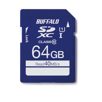 UHS-I Class1 SDXCカード BUFFALO(バッファロー)