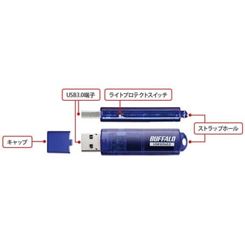USB3．0対応 USBメモリー スタンダードモデル BUFFALO(バッファロー)