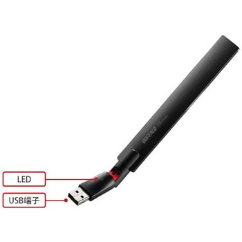 WLP-U2-433DHP エアステーション プロ 11ac/n/a/g/b 433Mbps USB2．0用