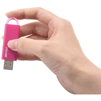 オートリターン機構搭載 ノックスライド USB3．1(Gen1)/USB3．0対応 USBメモリー BUFFALO(バッファロー)