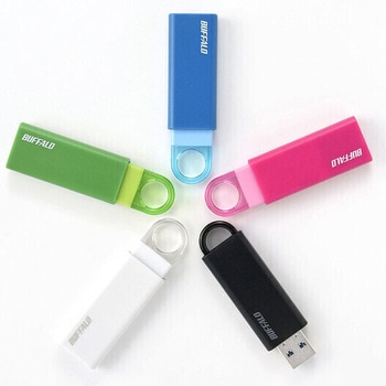 オートリターン機構搭載 ノックスライド USB3．1(Gen1)/USB3．0対応 USBメモリー BUFFALO(バッファロー)
