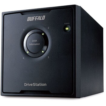 ドライブステーション Raid5機能搭載 Usb3 0用 外付けhdd 4ドライブモデル Buffalo バッファロー 据え置きハードディスク 通販モノタロウ Hd Ql4tu3 R5j