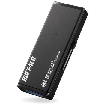 ハードウェア暗号化機能搭載 管理ツール対応 USB3．0 セキュリティーUSBメモリー ブラック色 8GB RUF3-HS8G