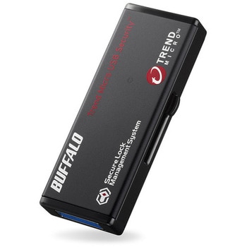 BUFFALO  バッファロー　ハードウェア暗号化 管理ツール USB強制暗号化AES256bit
