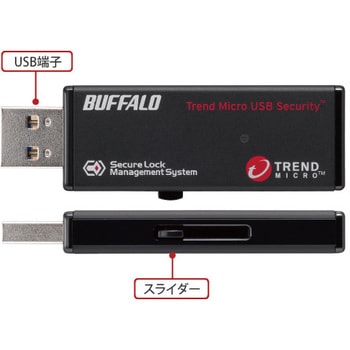 バッファロー 暗号化機能 管理ツール USB3.0 セキュリティーUSB