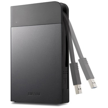 ICカード対応MILスペック 耐衝撃ボディー防雨防塵ポータブルHDD BUFFALO(バッファロー)