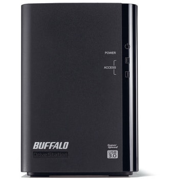 HD-WL2TU3/R1J ドライブステーション ミラーリング機能搭載 USB3．0用 外付けHDD 2ドライブモデル BUFFALO(バッファロー)  ファン付き 容量2TB(1TB×2) 質量2.2(本体のみ)kg - 【通販モノタロウ】