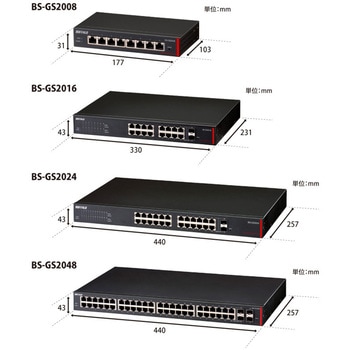 クーポン配布中】バッファロー レイヤー2 Giga スマートスイッチ 48