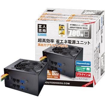 玄人志向 TFX電源ユニット 80Plus Gold 300W(箱なし)（KRPW