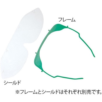 ディスポアイバイザー アズワン
