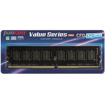 D4U2133PS-8G DDR4-2133 デスクトップ用メモリ 288pin DIMM 1台 Panram
