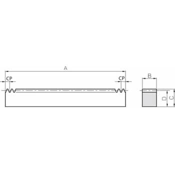KHK レーザヤキイレCPラック KHK(小原歯車工業)