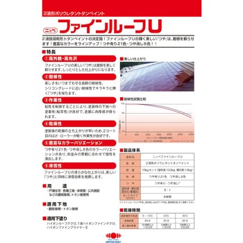 ニッペ ファインルーフU つや有り ポリウレタントタンペイント 常備色セット ニッぺ(日本ペイント)