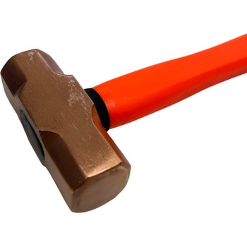 銅ハンマー＃２　交換ヘッド２個付き 銅ハンマー＃2 交換ヘッド2個付き ハンマーヘッド 銅 交換