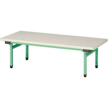 EUC-G1275-VIV ����{�݃e�[�u�� �j�V�L�H�� �~���g�O���[���F ����380�`500mm��1200mm���s750mm  EUC-G1275-VIV 83512810