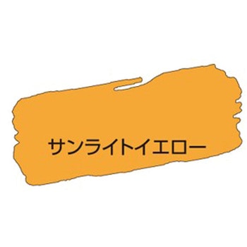 水性多用途ペイントマットカラー ハケ付 アサヒペン