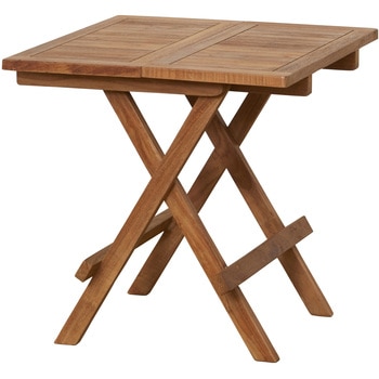 チークテーブル 折りたたみ式 クロシオ