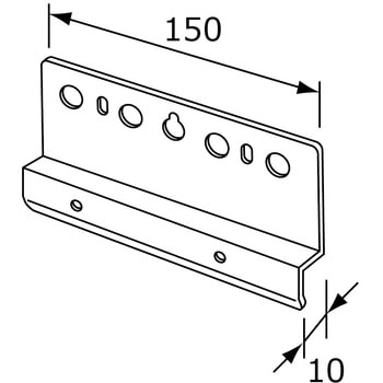 本体取付板 CRP ノーリツ