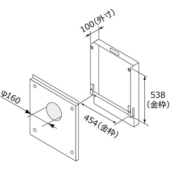 PSアダプターAWM用 ノーリツ