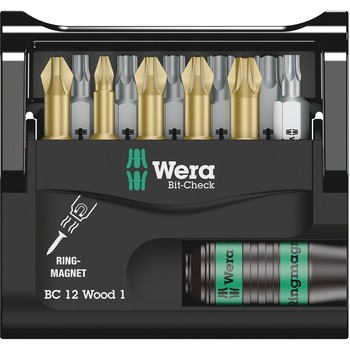 ビットチェック ビットセット(木工用) Wera